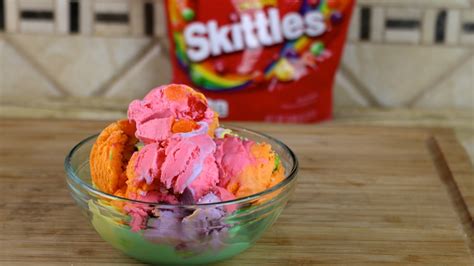 Skittles No Churn Ice Cream Lets You Taste The Frozen Rainbow