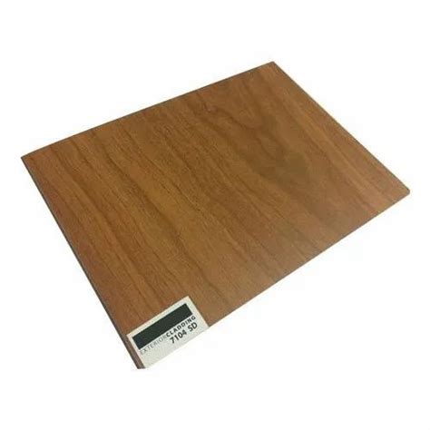 Brown Wooden Stylam Fascia Exterior Cladding, Thickness: 6MM at Rs 300/square feet in Hyderabad