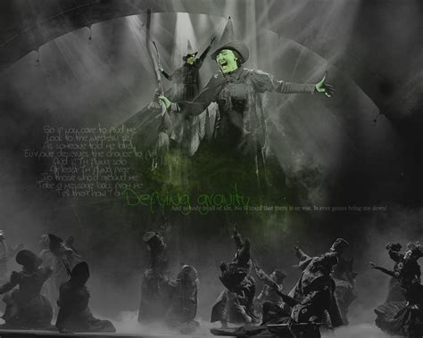 Defying gravity - Wicked Wallpaper (10600859) - Fanpop