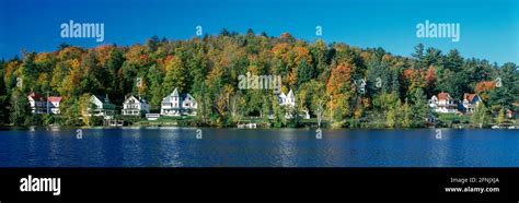 2004 HISTORICAL FALL FOLIAGE LAKE FLOWER LAKE SARANAC ADIRONDACKS STATE ...