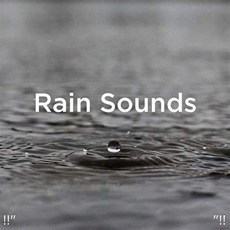 Amazon.com: !!" Rain Sounds "!! : Meditation Rain Sounds and Relaxing ...