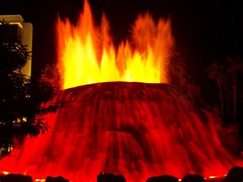 The Volcano at The Mirage Schedule - Vegas Savvy