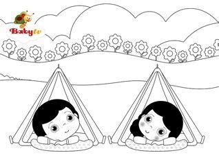 BabyTV - Free Printable Coloring Pages | Kids tv shows, Kids tv ...