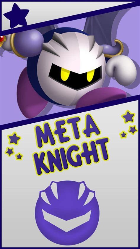 Meta Knight Kirby Series Phone by MrThatKidAlex24 on HD phone wallpaper | Pxfuel