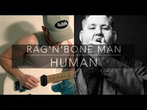 HUMAN - RAG'N'BONE MAN - Electric Guitar Cover by Sébastien Corso - YouTube