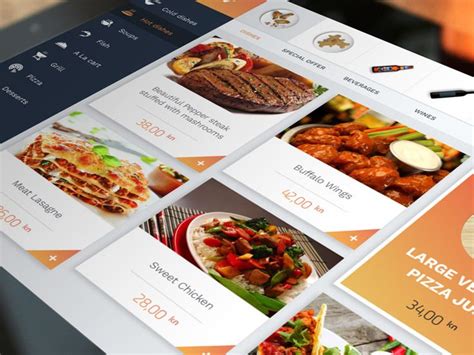 Restaurant Menu App | Menu restaurant, Sweet chicken, Menu