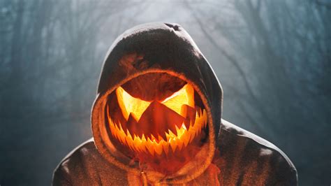 2560x1440 Halloween Mask Boy Glowing 4k 1440P Resolution ,HD 4k Wallpapers,Images,Backgrounds ...