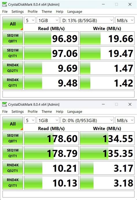 Speed test comparison of Sandisk Ultra and Extreme : r/SteamDeck