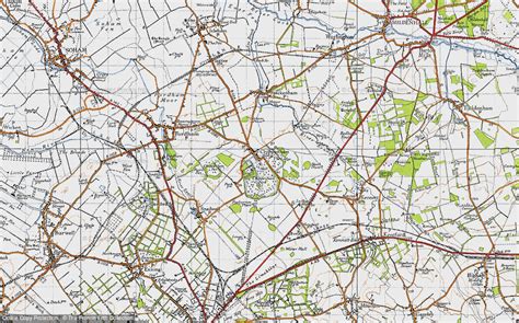 Historic Ordnance Survey Map of Chippenham, 1946