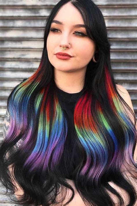 30 Ways And Ideas To Have Fun WIth Temporary Hair Color | Temporary ...