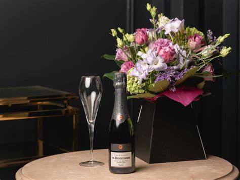 Champagne and Flowers | Available to Buy from Ragdale Hall Online