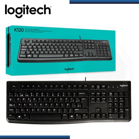 TECLADO LOGITECH K120 ESTANDAR SP USB BLACK (PN:920-004422)