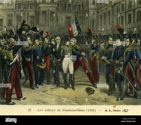 Napoleon abdication 1814 hi-res stock photography and images - Alamy