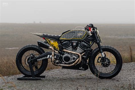 Pan X: Motocrew's spicy Harley Pan America flat tracker | Bike EXIF