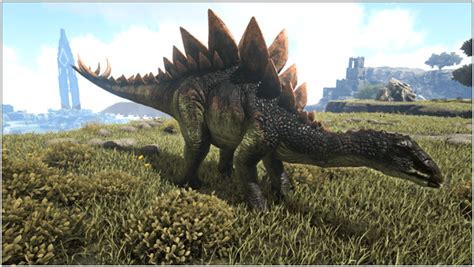 Ark Stegosaurus Guide (Abilities, Taming, Food, Saddle, Breeding, Drops ...