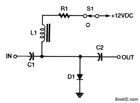 SHUNT_PIN_DIODE_RF_SWITCH - Basic_Circuit - Circuit Diagram - SeekIC.com