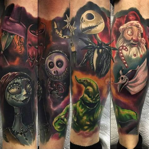 75+ best Nightmare Before Christmas Tattoo Design Ideas (2019)