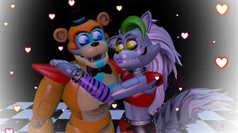 Glamrock Freddy x Roxanne Wolf (Valentine's Day) by DarkFoxy29 on ...