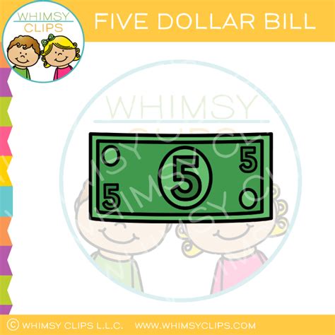 5 dollar bill Clip Art and Stock Illustrations. 108 5 dollar bill ...