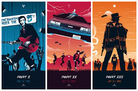 BACK TO THE FUTURE Trilogy | Behance