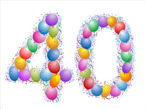 40th birthday cake clipart 10 free Cliparts | Download images on ...