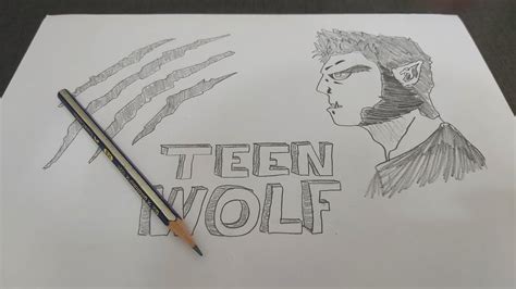 Scott Mccall Werewolf Drawings