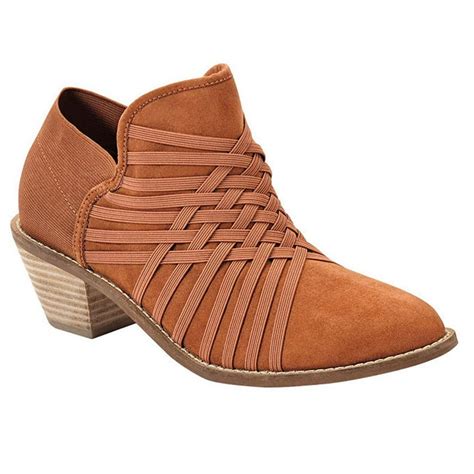 Zee Alexis - Zee Alexis Womens Molly Ankle Boots Chestnut 9 M - Walmart.com - Walmart.com