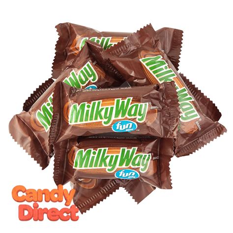 Milky Way Bars Fun Size - 15.98lbs – CandyDirect.com