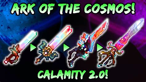 NEW Ark of the Cosmos Showcase & Crafting Tree! Terraria Calamity Mod 2 ...