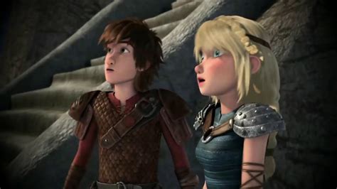 Dragons Race to The Edge-Hiccup & Astrid Scenes - YouTube