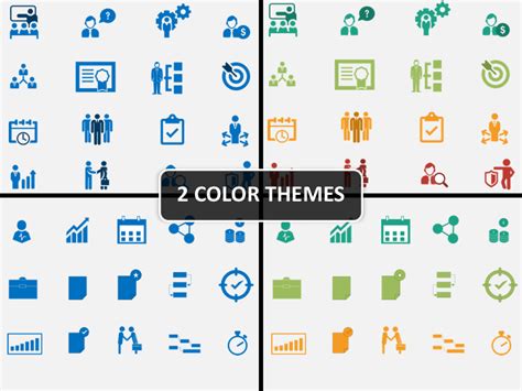 Project Management Icons for PowerPoint and Google Slides - PPT Slides