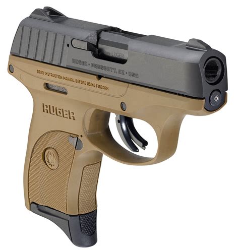 Ruger 3297 EC9s 9mm Luger Black Oxide Alloy Steel 3.12″ Barrel 7+1 Flat Dark Earth High ...