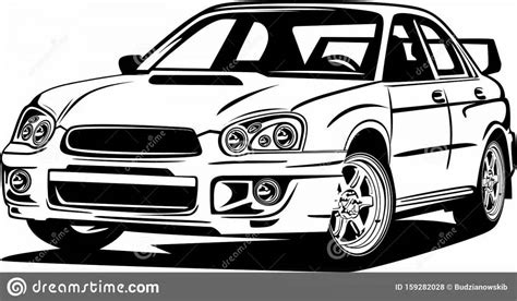 Coloring Pages Subaru impreza wrx sti (35 pcs) - download or print for ...