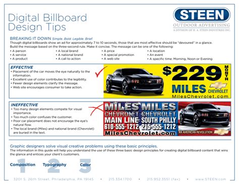 Digital Billboard Design Tips