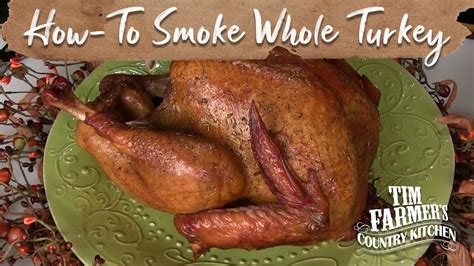 HOW-TO SMOKE WHOLE TURKEY | With Brine Recipe - YouTube