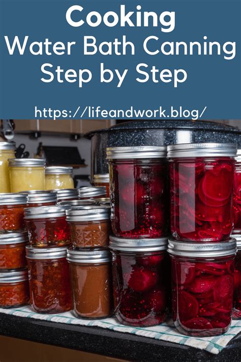 Water Bath Canning Step by Step