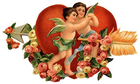 Free Vintage Valentine Hearts Clip Art | HubPages