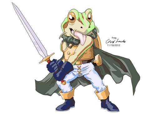 November 18 Chrono Trigger Frog by coreylandis on DeviantArt