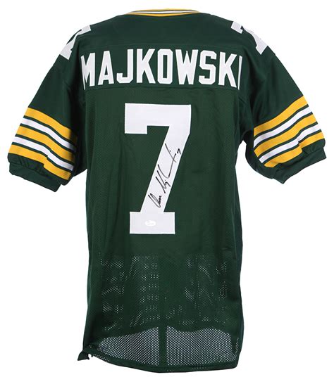 Lot Detail - 2014 Don Majkowski Green Bay Packers Signed Jersey *JSA*