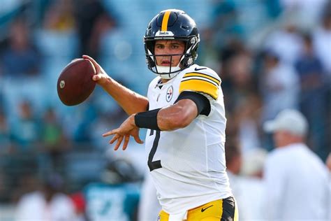 Pittsburgh Steelers Make QB Change: Mason Rudolph to Start - Sports ...