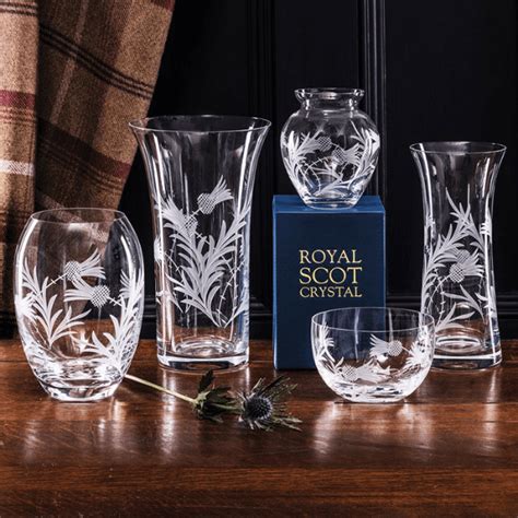 Flower Of Scotland Vases By Royal Scot | Perfect Gifts Online