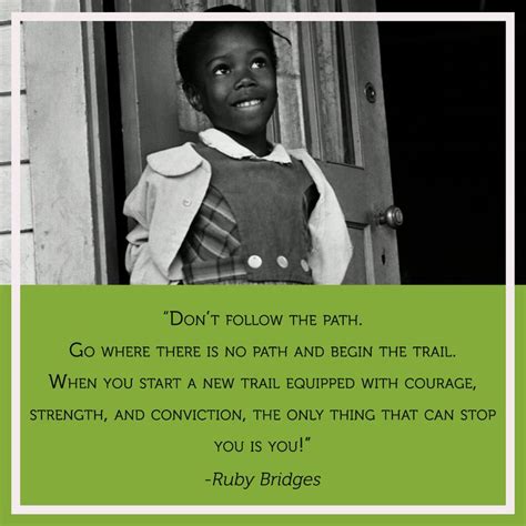 Quote of the Week- Ruby Bridges | Ruby bridges, Ruby bridges quotes, Character education