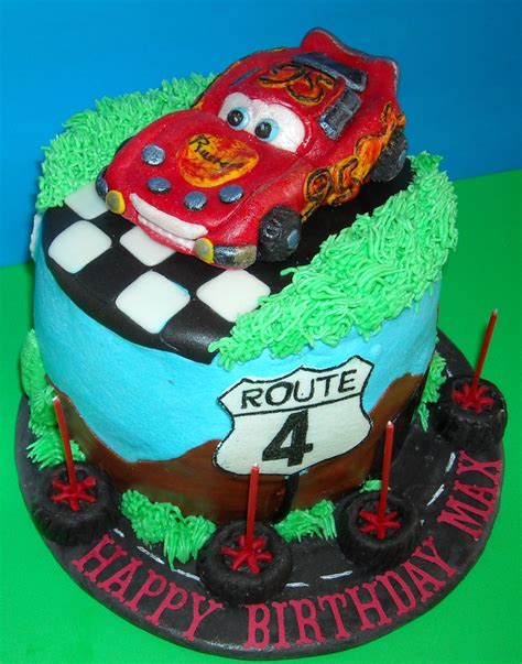 Lightning Mcqueen Birthday - CakeCentral.com