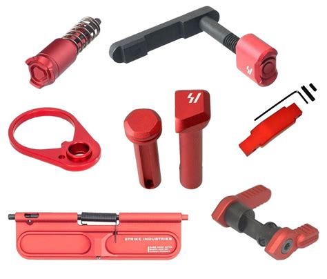 - AR-15 Accent Parts Kit - Red - AR15Discounts