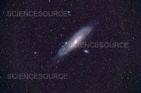 Andromeda Galaxy and Satellite Galaxie | Stock Image - Science Source ...