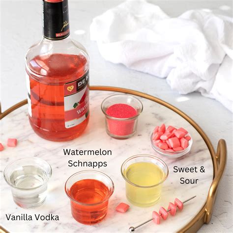 Pink Starburst Shooter (Only 3 Ingredients!) - Foodie and Wine