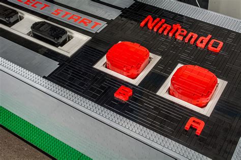 Giant LEGO NES Controller Mk.II Edition | Demo video: www.yo… | Flickr