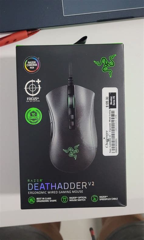 Razer Deathadder V2, Computers & Tech, Parts & Accessories, Mouse & Mousepads on Carousell