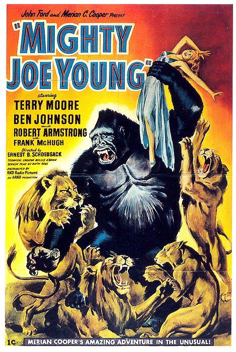 ''Mighty Joe Young'' movie poster 1949 by Stars on Art | Mighty joe ...