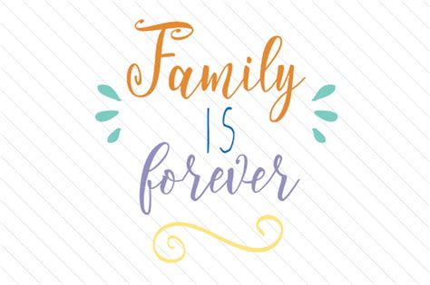 Family is Forever SVG Cut file by Creative Fabrica Freebies · Creative Fabrica